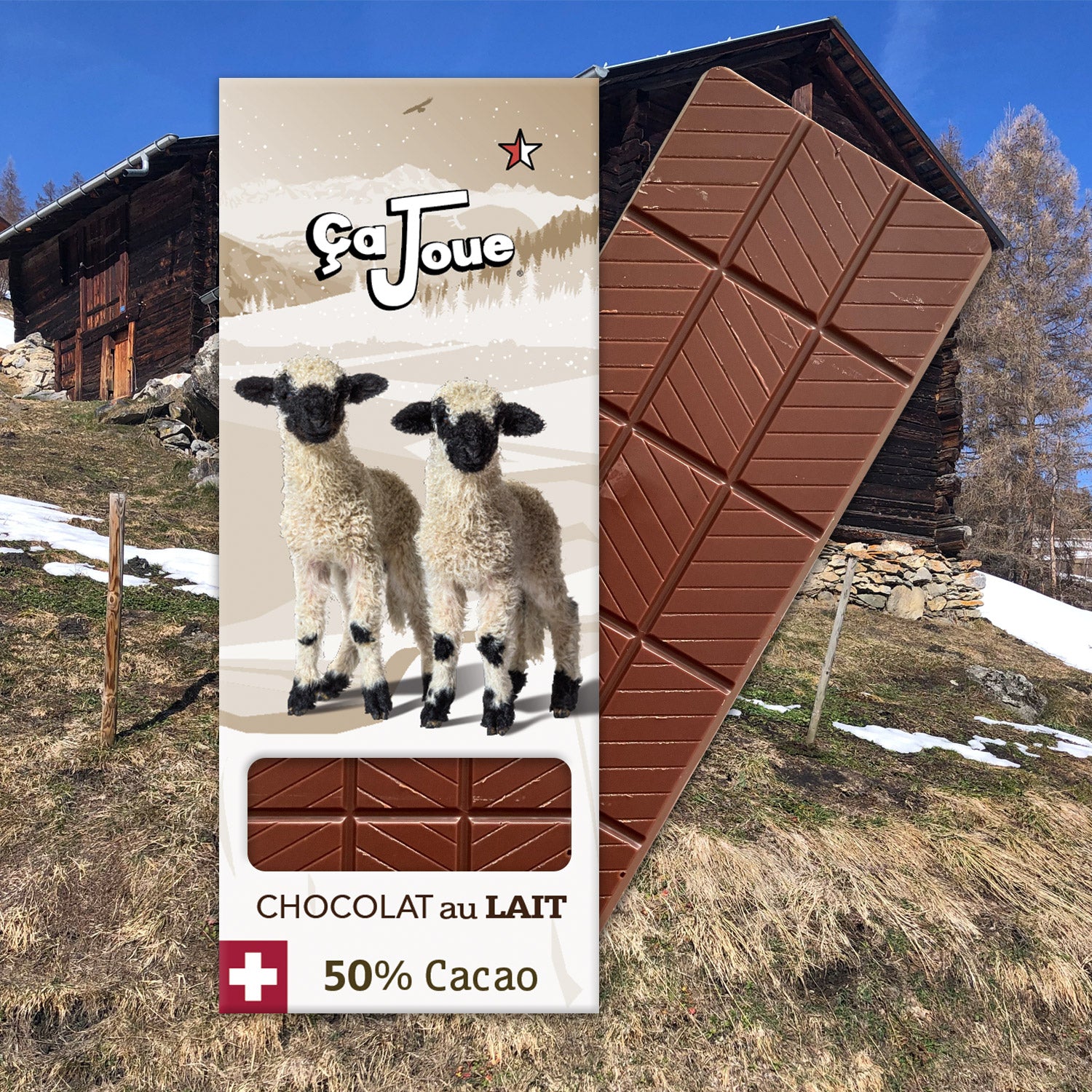 Chocolat Ça Joue - Chocolat suisse du Val de Bagnes