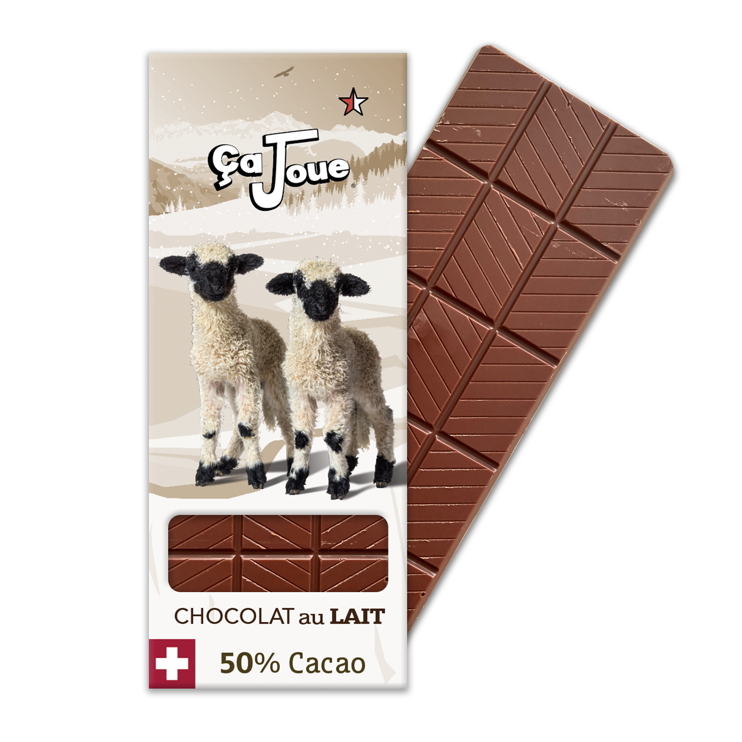 Chocolat au Lait suisse 50% Cacao