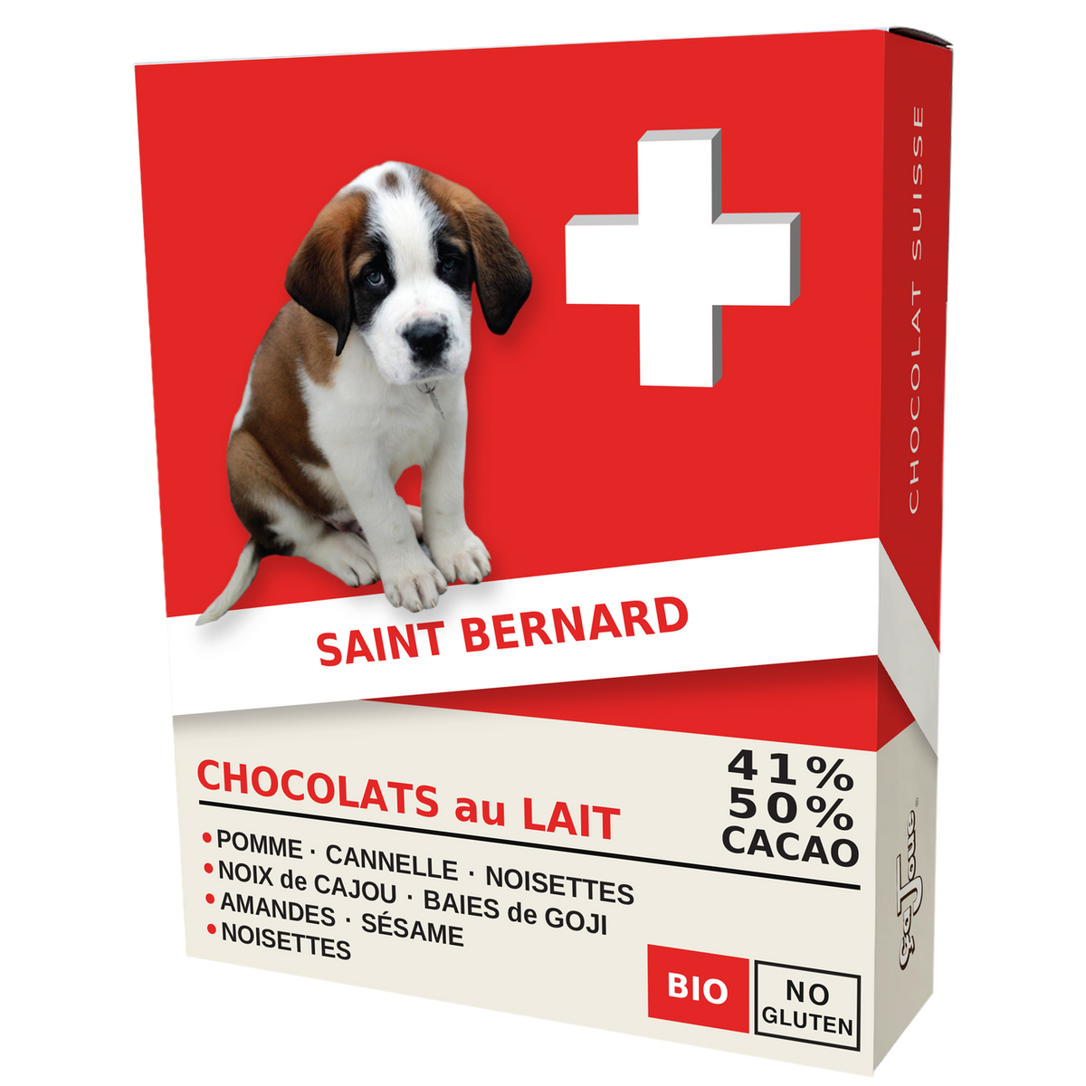 Gift-box of 4 Milk Chocolates (GB4-S-en)